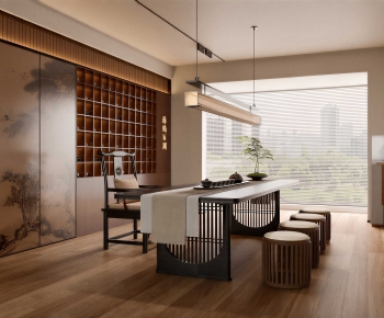 New Chinese Style Tea House-ID:414316899