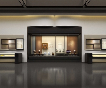 Modern Exhibition Hall-ID:908361916