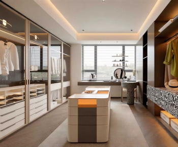 Modern Clothes Storage Area-ID:793715001