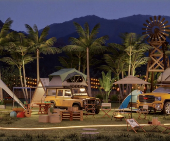 Modern Park Landscape-ID:101139554