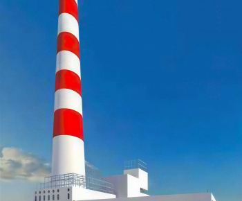 Modern Industrial Building-ID:861356028