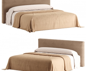 Modern Double Bed-ID:662529957