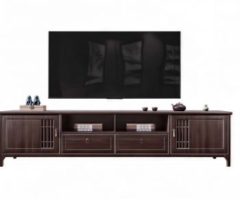 New Chinese Style TV Cabinet-ID:744345902