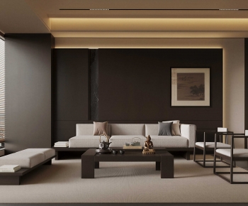 Modern A Living Room-ID:460834985