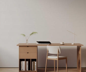 Modern Computer Desk And Chair-ID:465473897