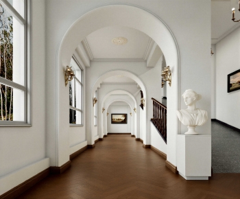 Simple European Style Corridor-ID:217474946