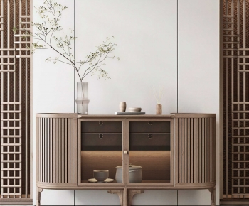 New Chinese Style Sideboard-ID:887430914