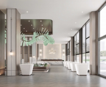 Modern Office Reception Desk-ID:249171028