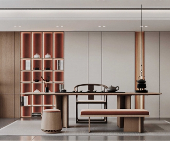 New Chinese Style Tea House-ID:995400913