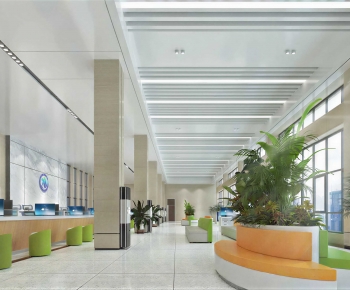 Modern Office Reception Desk-ID:622349024