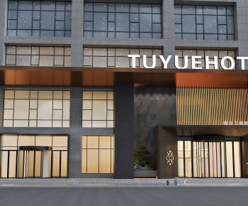 Modern Facade Element-ID:308811909