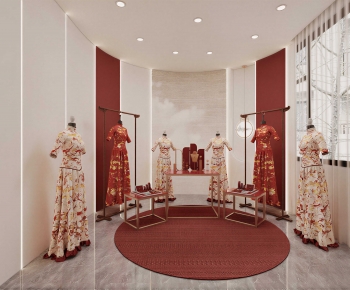 New Chinese Style Exhibition Hall-ID:206247094