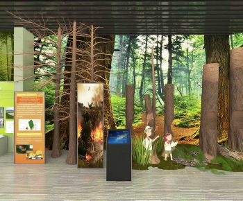 Modern Exhibition Hall-ID:375186925