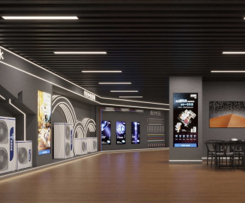 Modern Exhibition Hall-ID:158097039