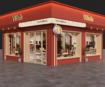 Modern Facade Element-ID:787725932