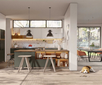 Modern Open Kitchen-ID:760473973