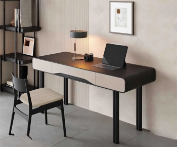 Modern Computer Desk And Chair-ID:863732105