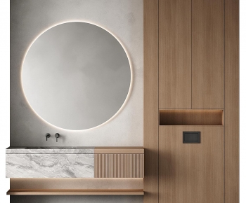 Modern Bathroom Cabinet-ID:447635894