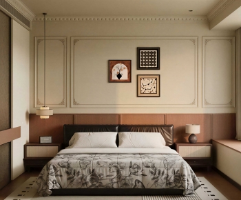 French Style Bedroom-ID:732672932