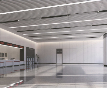 Modern Office Reception Desk-ID:765156982