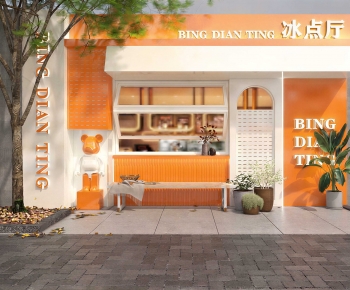 Modern Facade Element-ID:962265012