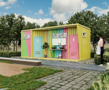 Modern Public Building-ID:259315974