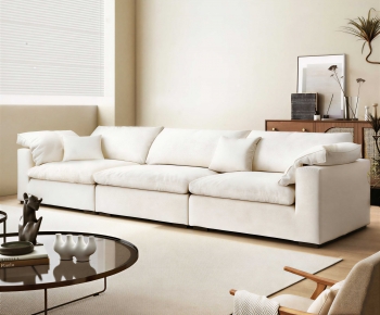 Modern Three-seat Sofa-ID:885196923