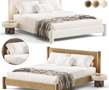 Modern Double Bed-ID:288719896