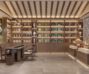 New Chinese Style Tea Shop-ID:333163989