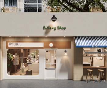 Modern Facade Element-ID:133728035