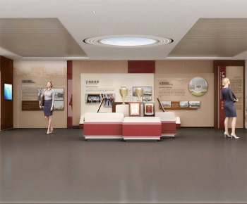 Modern Exhibition Hall-ID:340919023