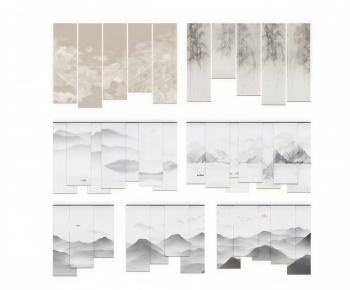 New Chinese Style Partition-ID:740375043