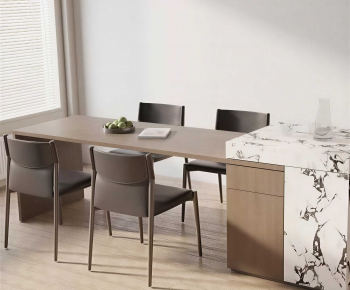 Modern Dining Table And Chairs-ID:582353122