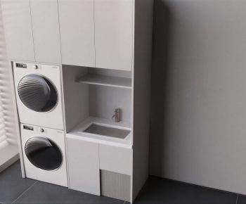 Modern Laundry Cabinet-ID:535727023