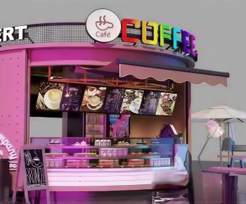 Modern Facade Element-ID:757486103