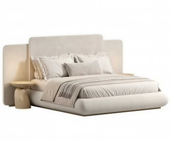 Modern Double Bed-ID:688608887