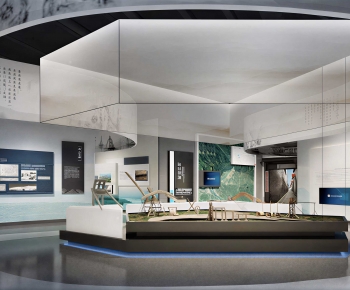 Modern Exhibition Hall-ID:408900026