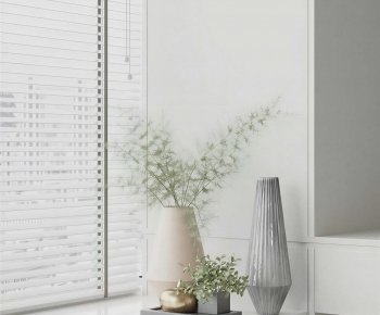 Modern Aquatic Green Plant-ID:670114043