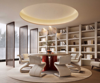 Modern Dining Room-ID:669878019