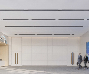 Modern Office Reception Desk-ID:353247884