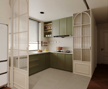 French Style Open Kitchen-ID:536004076