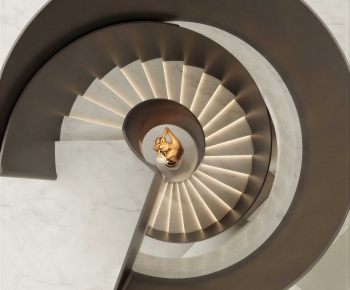 Modern Rotating Staircase-ID:218473917