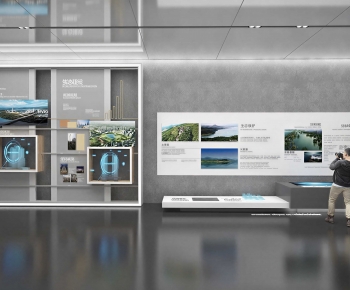 Modern Exhibition Hall-ID:879672053