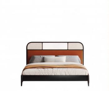 Modern Double Bed-ID:645450127
