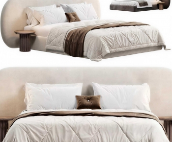 Modern Double Bed-ID:788434031