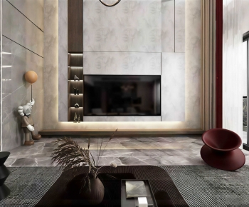 Modern A Living Room-ID:529174096