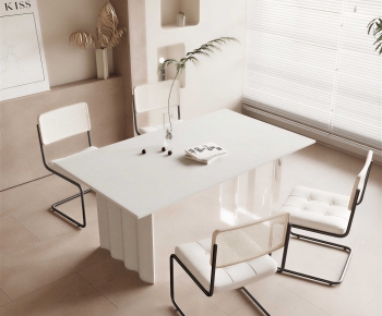 Modern Dining Table And Chairs-ID:880724919