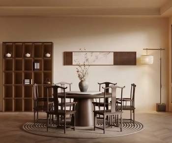New Chinese Style Dining Room-ID:540421962