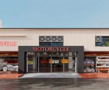 Modern Facade Element-ID:574174882