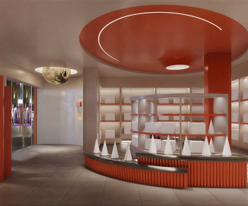 Modern Exhibition Hall-ID:810950997